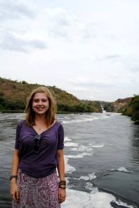 Me being a dweeb at Murchison Falls. Photo credit: Akvile